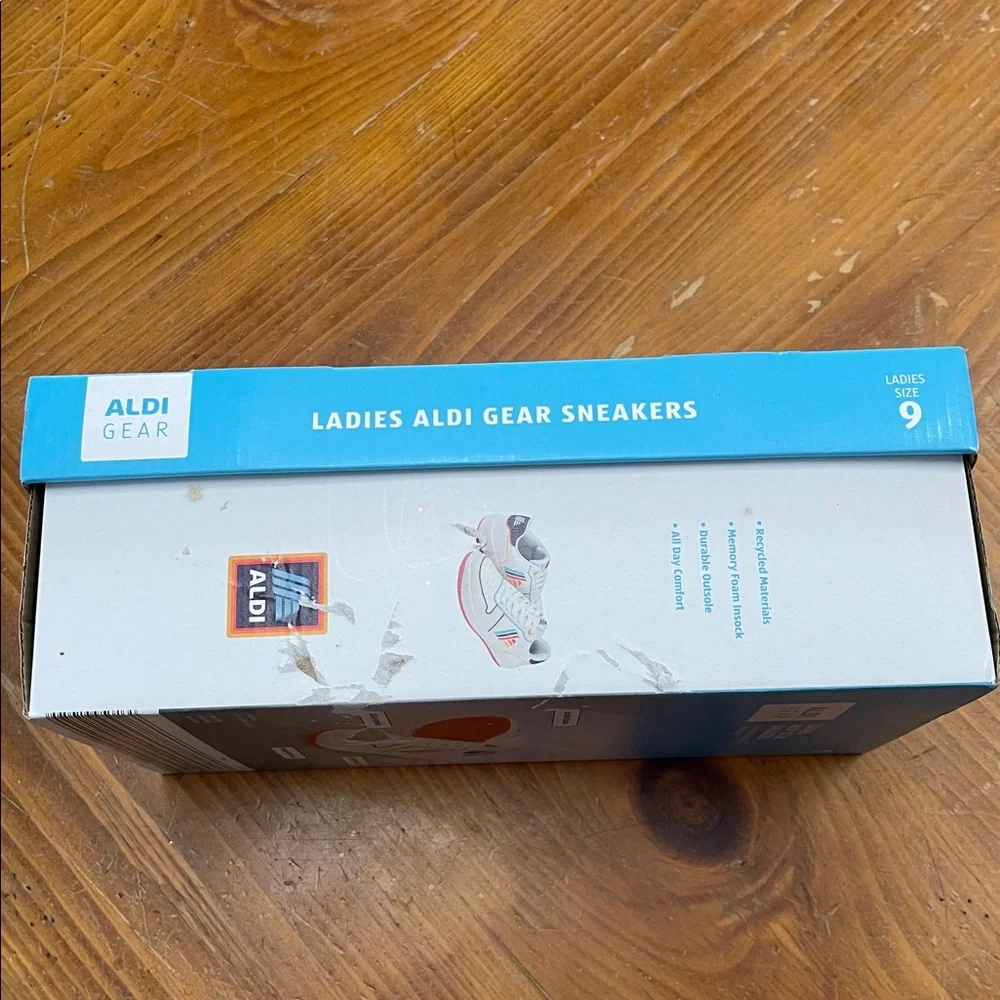 Aldi Gear Ladies White Sneakers 9 NIB 2024 - Picture 8 of 10